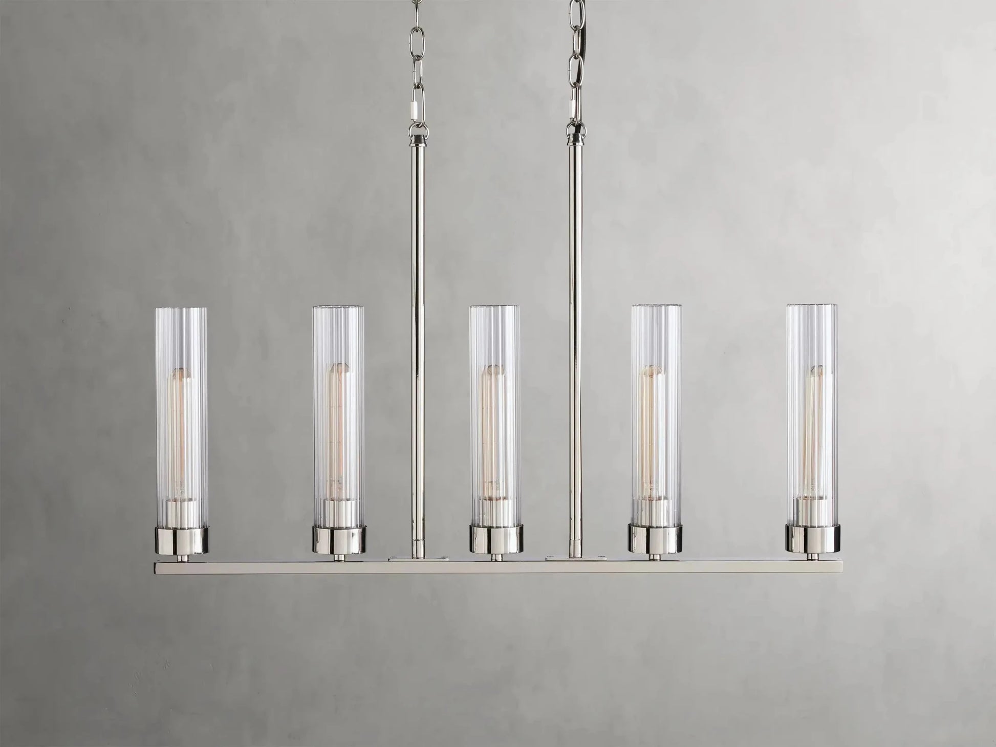 Andreas Linear Chandelier 5/7/8 Light - GILDLAMPS
