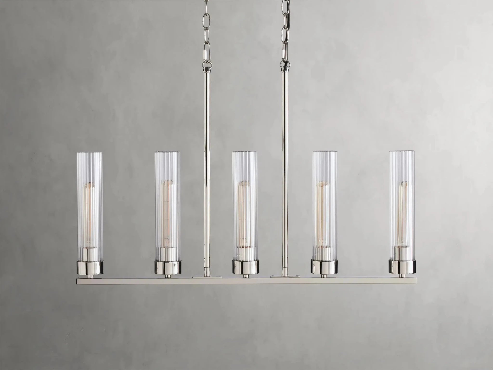 Andreas Linear Chandelier 5/7/8 Light - GILDLAMPS