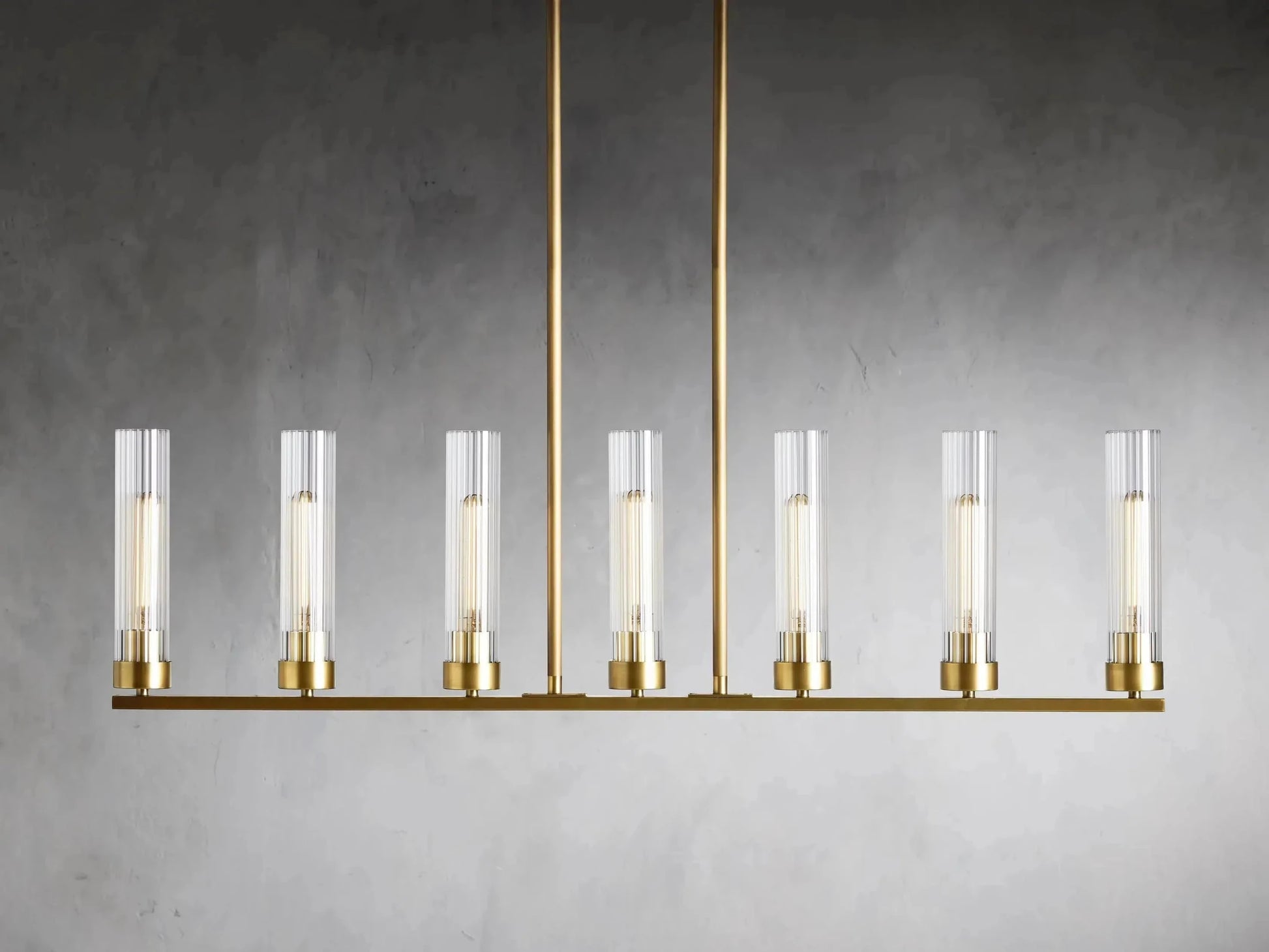 Andreas Linear Chandelier 5/7/8 Light - GILDLAMPS