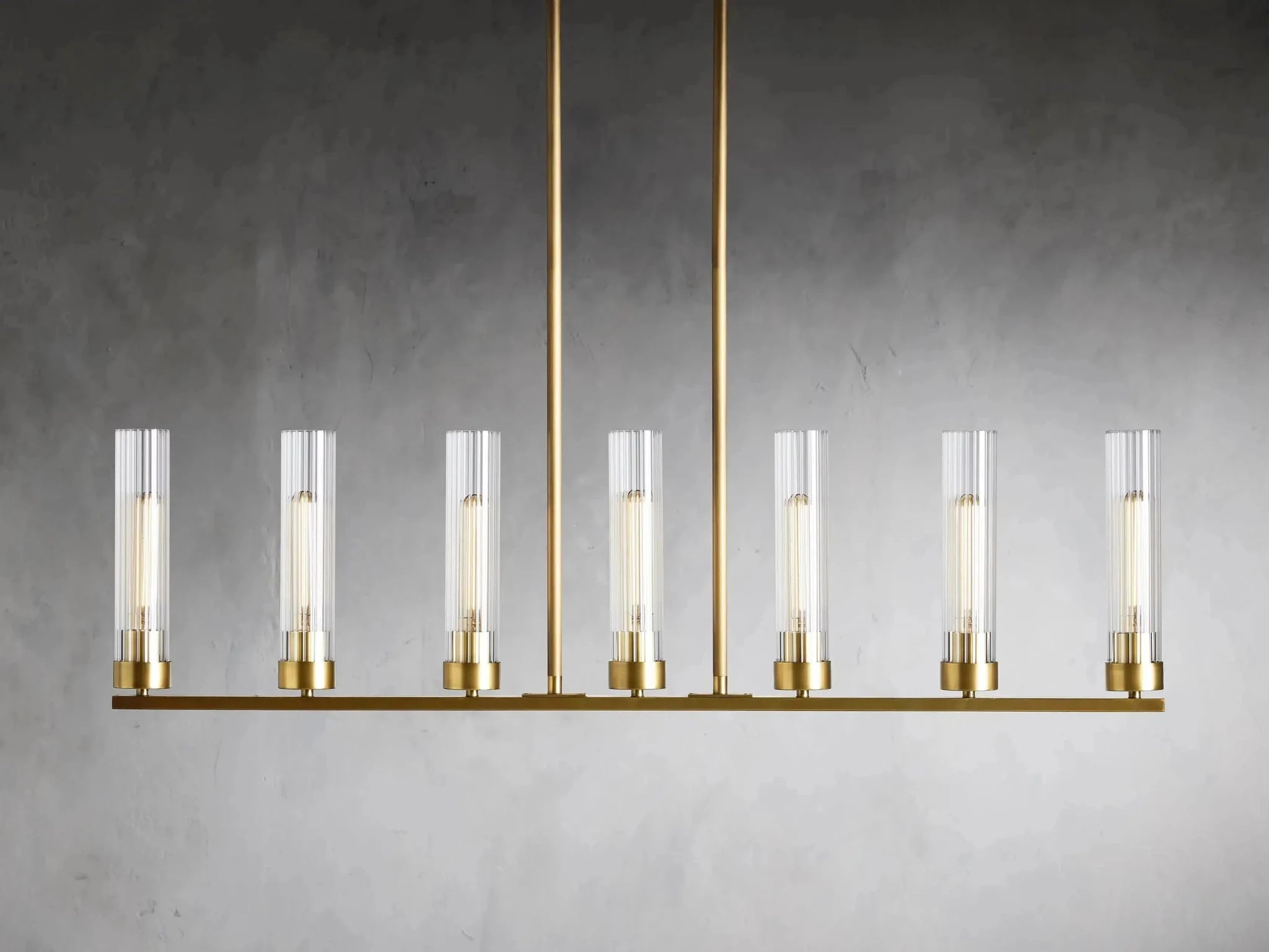 Andreas Linear Chandelier 5/7/8 Light - GILDLAMPS