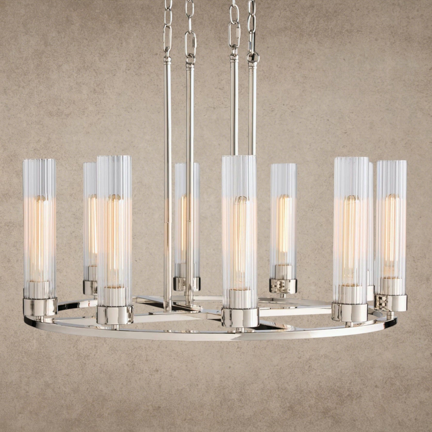 Andreas Round Chandelier 10/ 12 Light