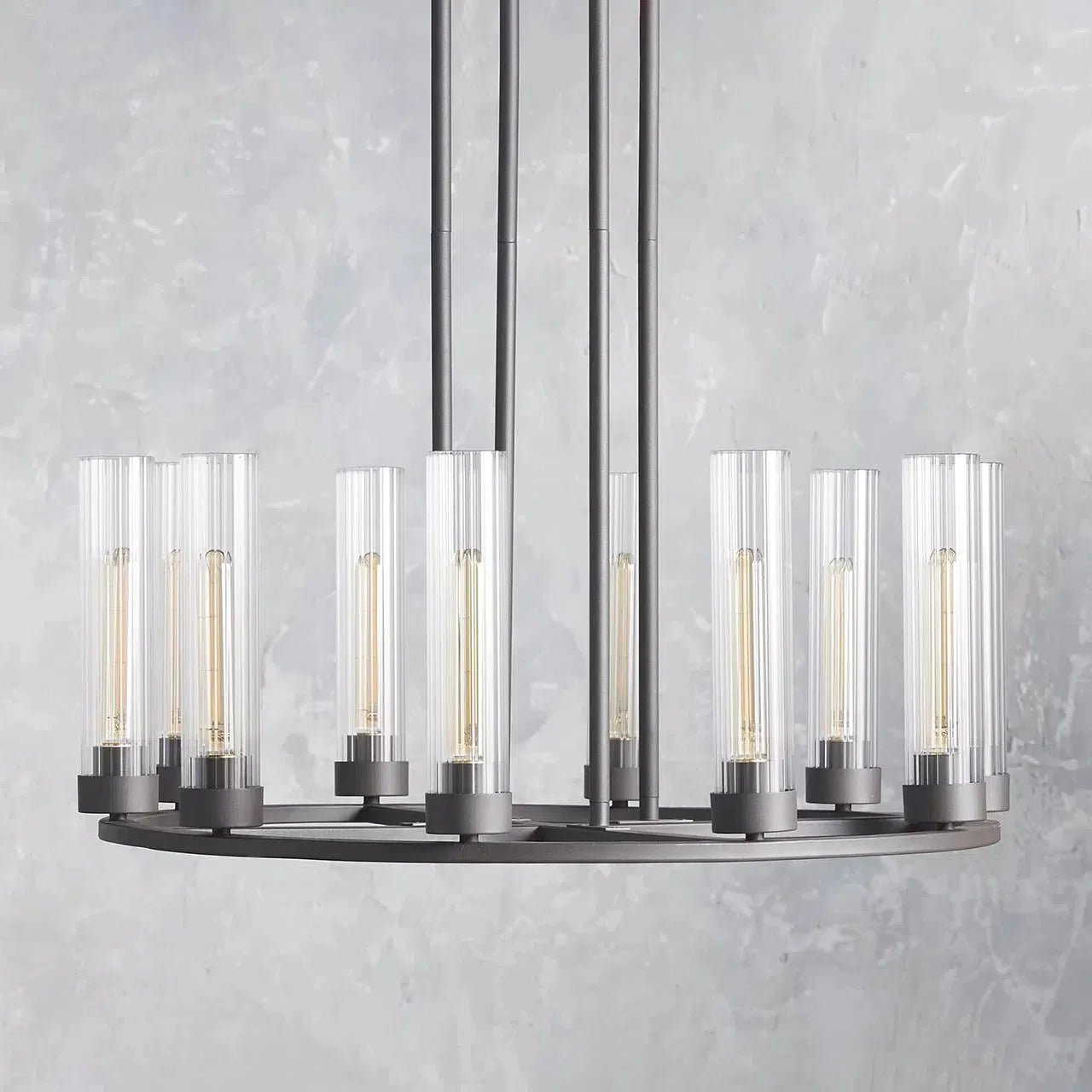 Andreas Round Chandelier 10/12 Light - GILDLAMPS