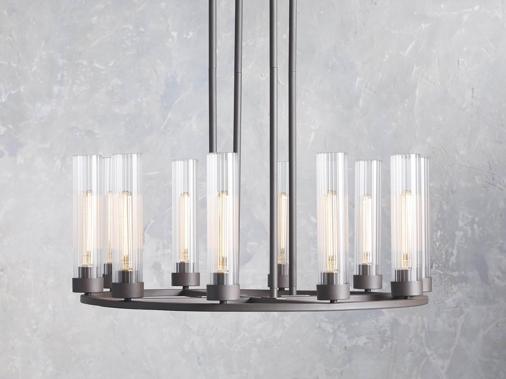 Andreas Round Chandelier 10/12 Light - GILDLAMPS
