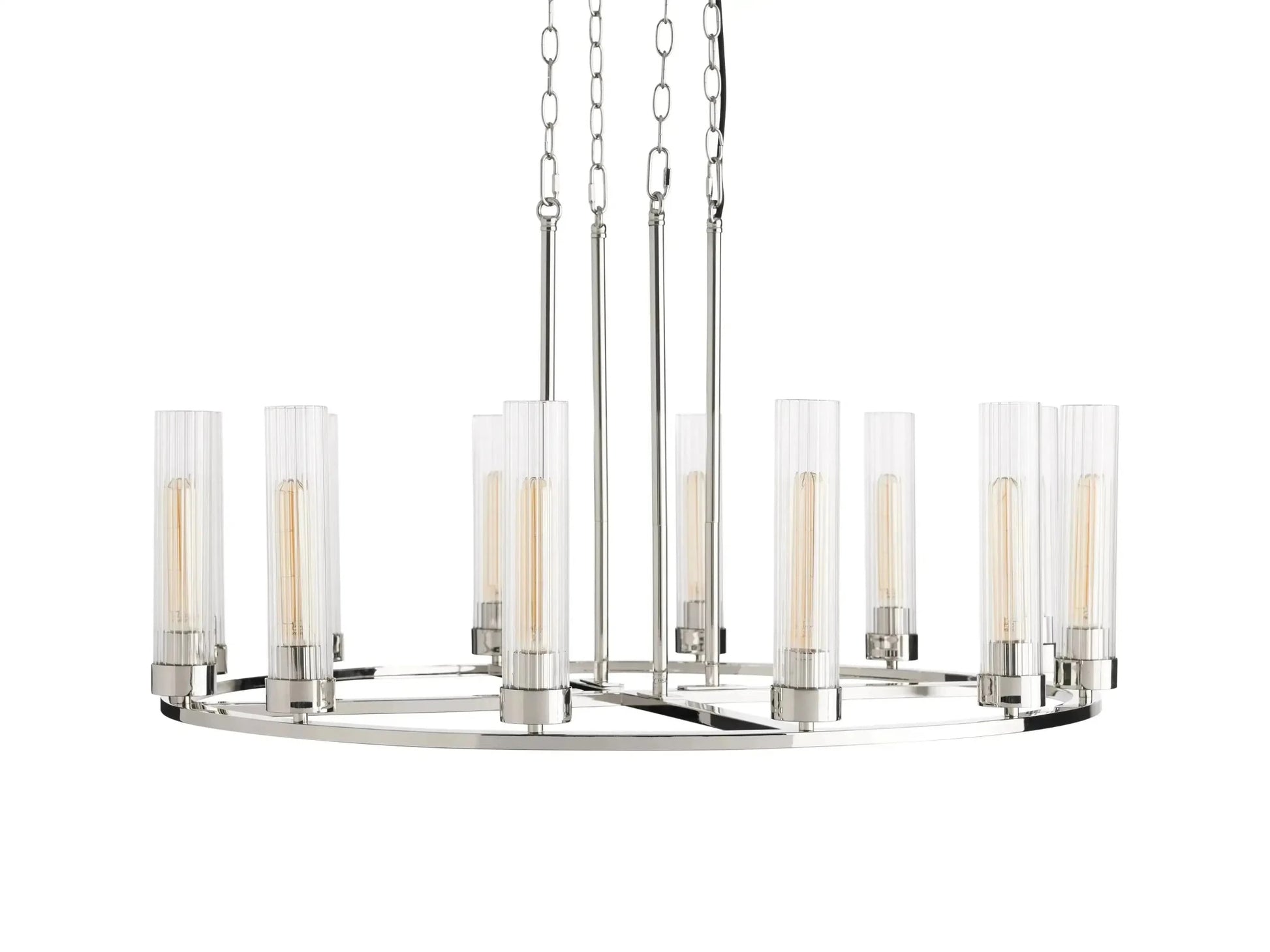 Andreas Round Chandelier 10/12 Light - GILDLAMPS