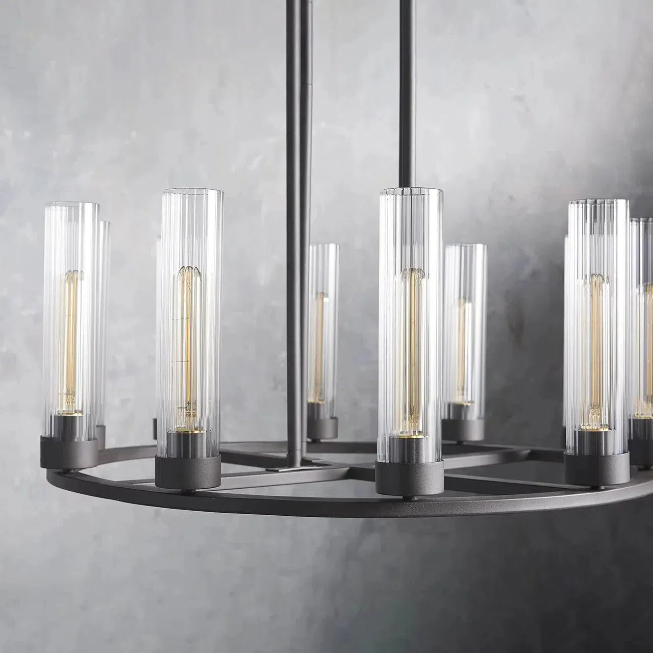 Andreas Round Chandelier 10/12 Light - GILDLAMPS