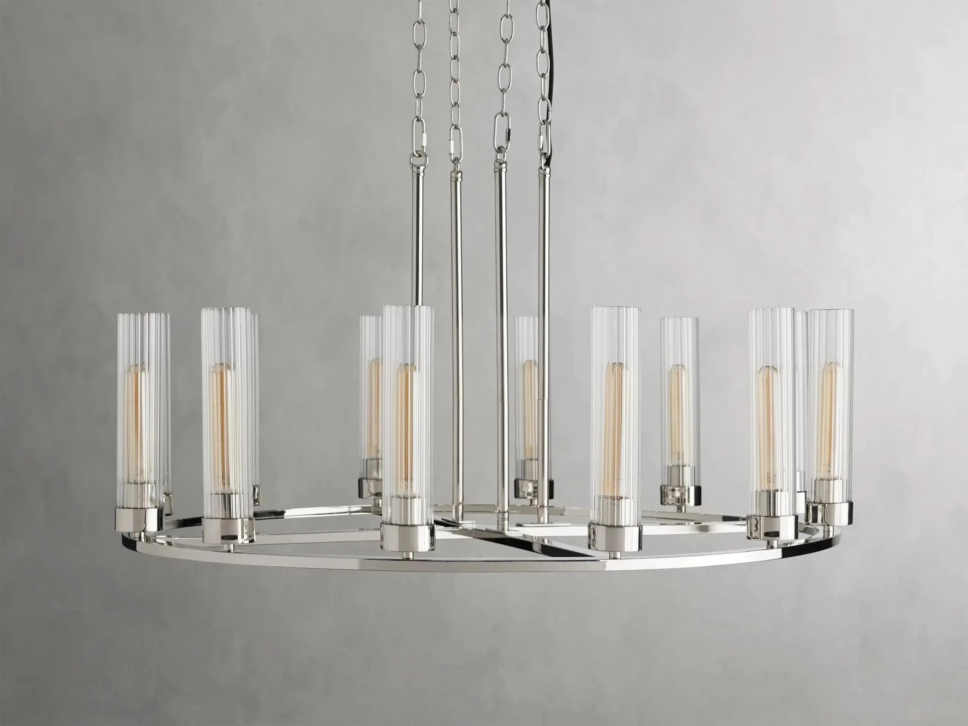 Andreas Round Chandelier 10/12 Light - GILDLAMPS