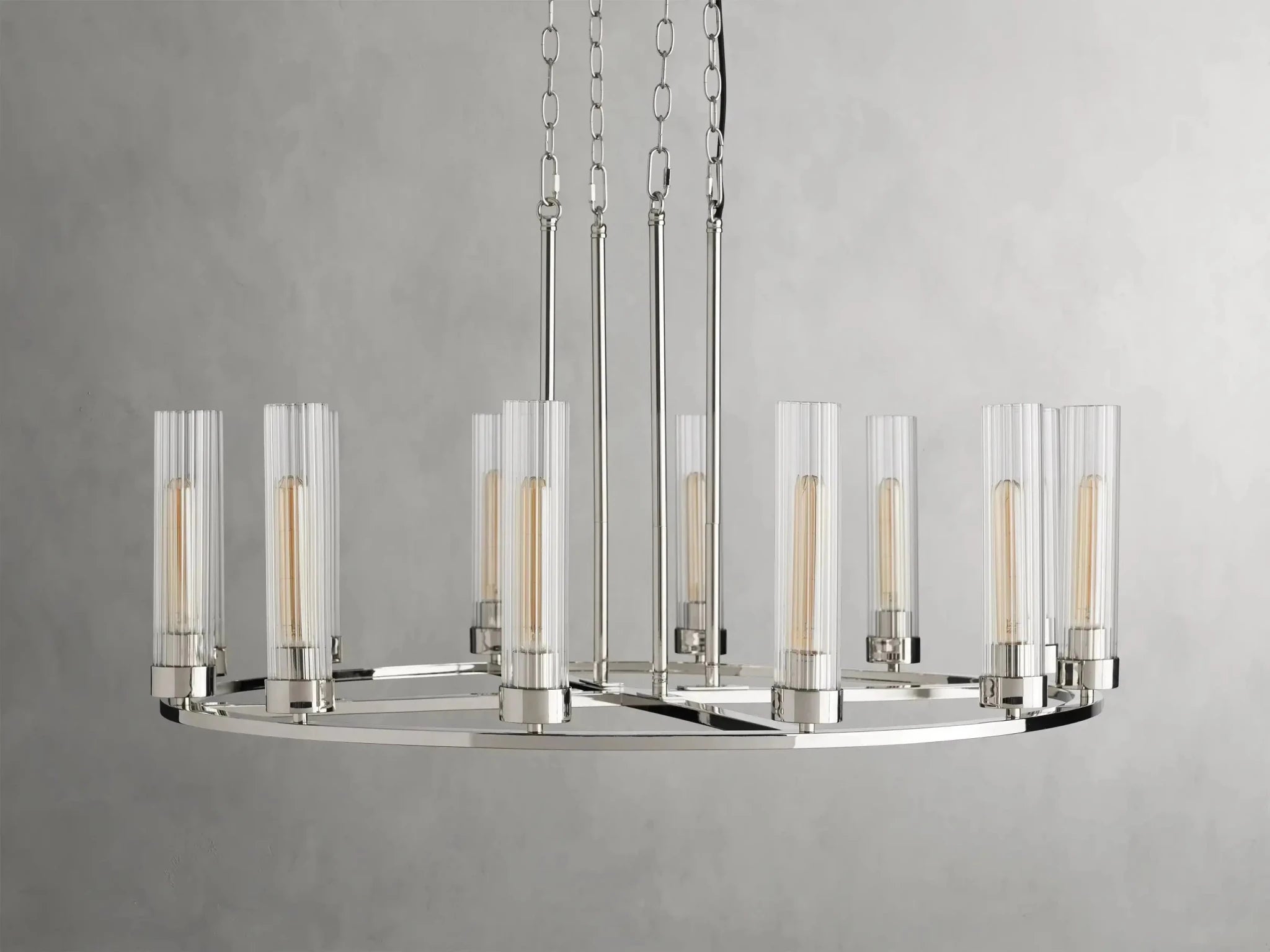 Andreas Round Chandelier 10/12 Light - GILDLAMPS