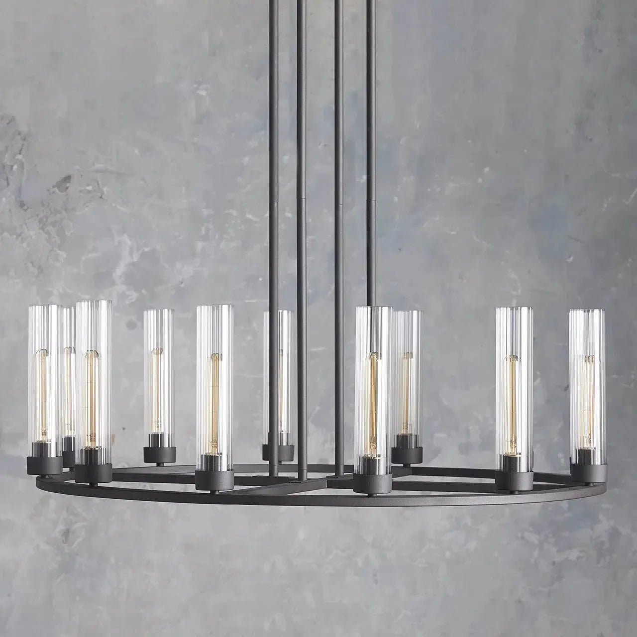 Andreas Round Chandelier 10/12 Light - GILDLAMPS