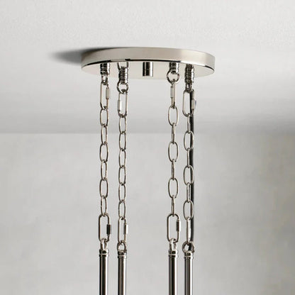 Andreas Round Glass Chandelier 30"W 40"W - GILDLAMPS
