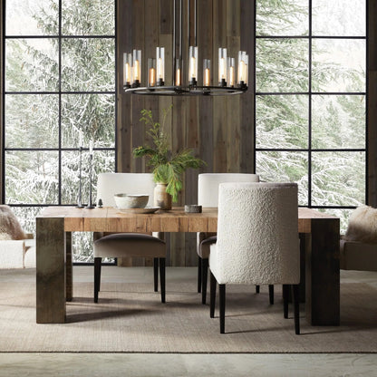 Andreas Round Glass Chandelier 30"W 40"W - GILDLAMPS