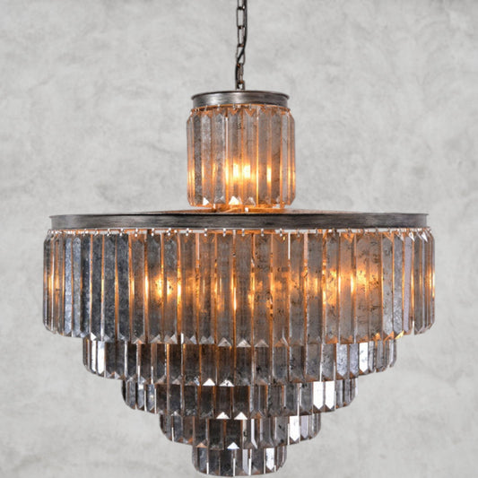 Antonio 22 - Light Glass Chandelier - GILDLAMPS
