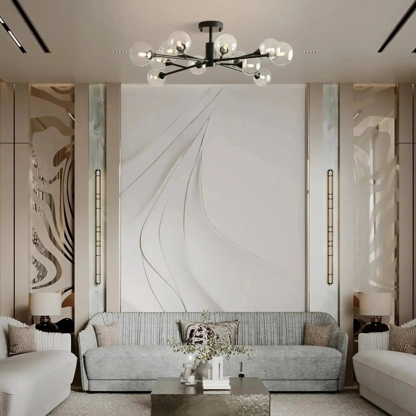 Apollo Flush Mount - GILDLAMPS