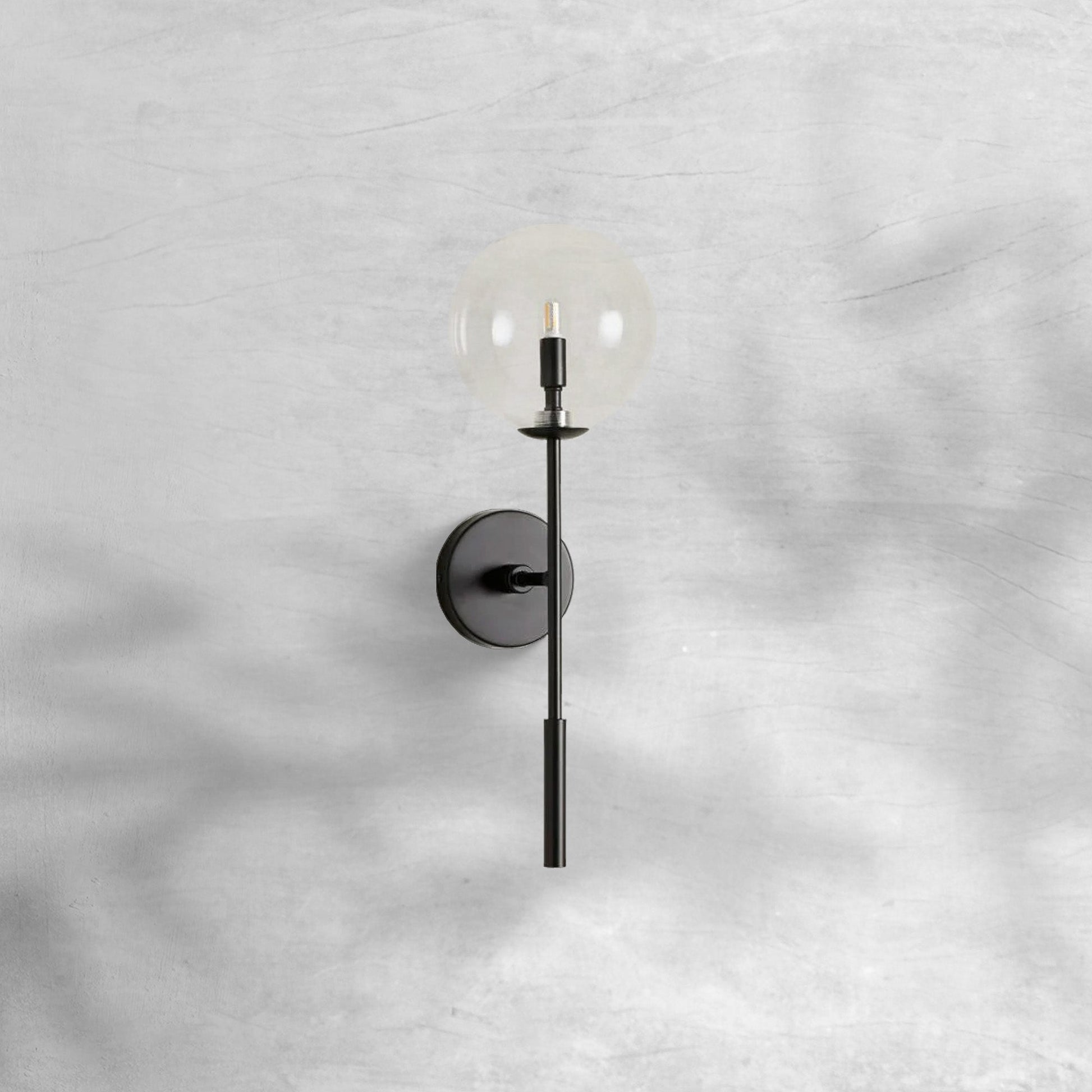 Apollo Glass Ball Wall Sconce - GILDLAMPS