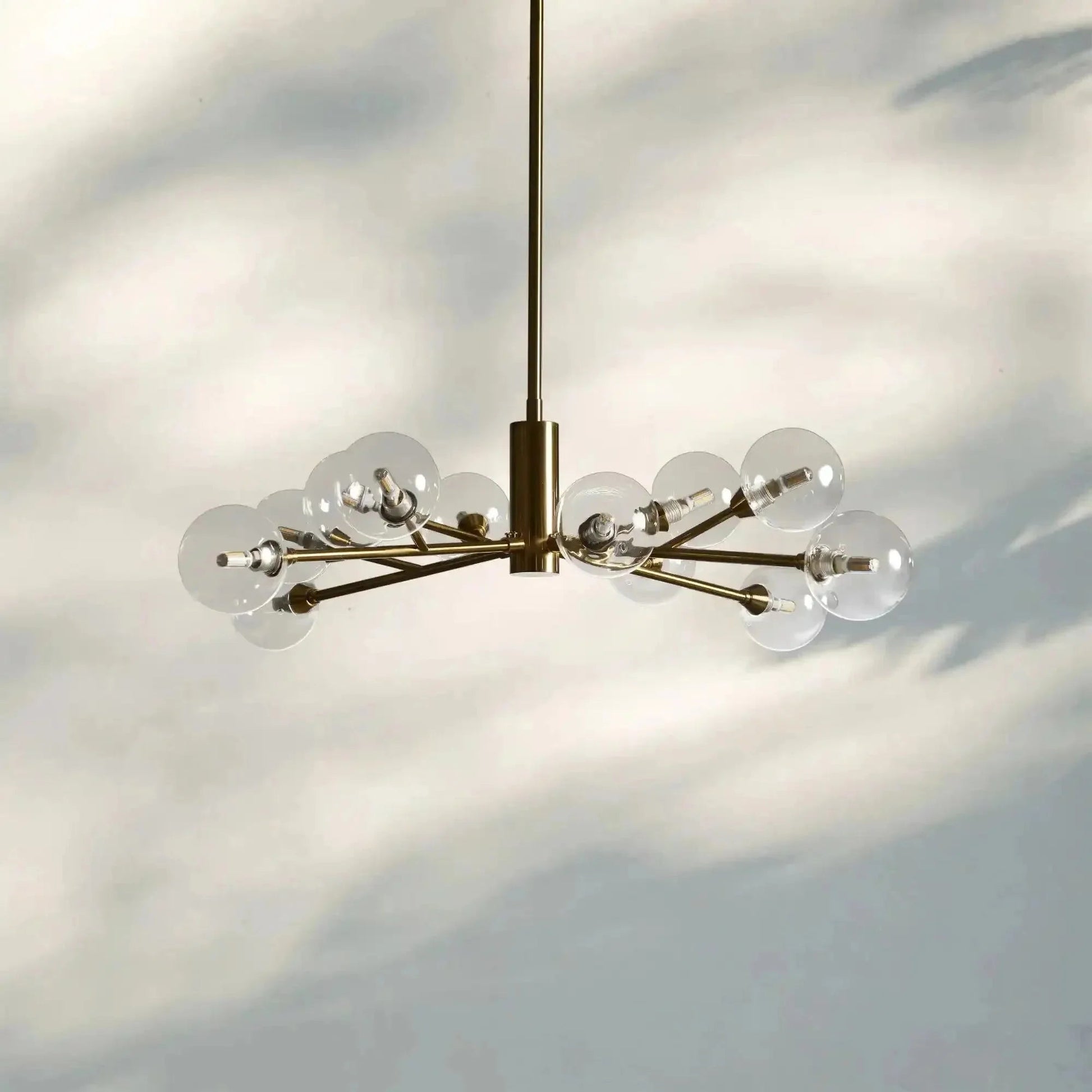 Apollo Round Chandelier 36" 47" 59" - GILDLAMPS