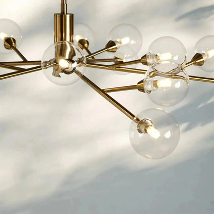Apollo Round Chandelier 36" 47" 59" - GILDLAMPS
