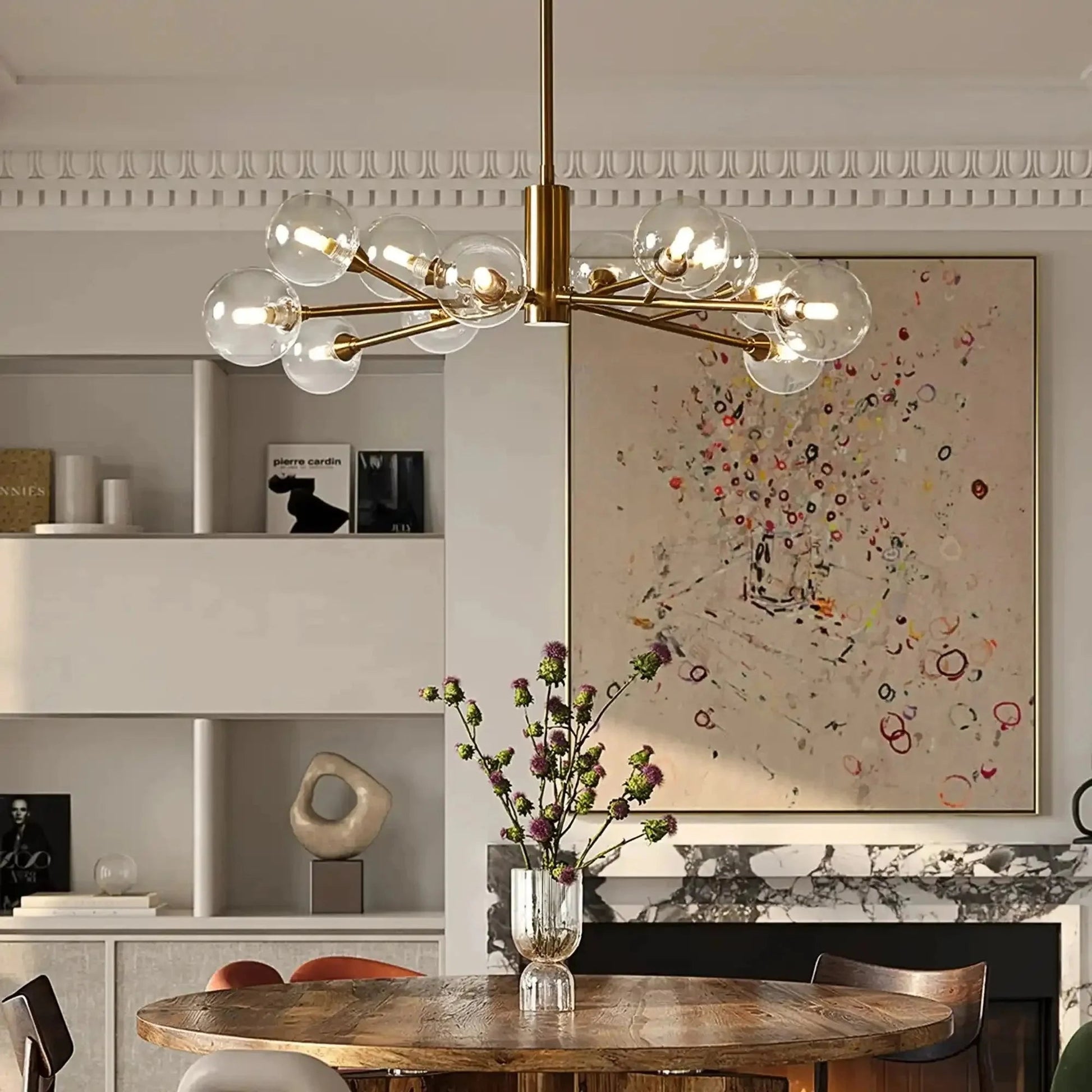 Apollo Round Chandelier 36" 47" 59" - GILDLAMPS