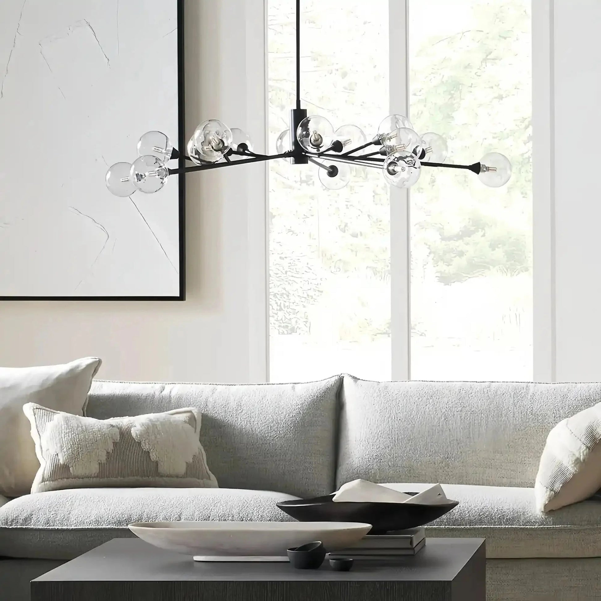 Apollo Round Chandelier 36" 47" 59" - GILDLAMPS