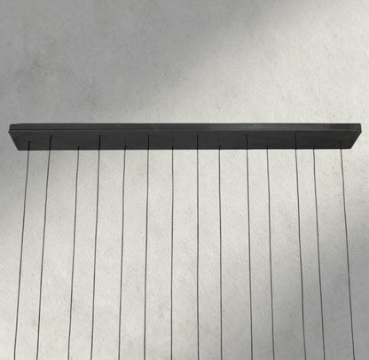 Aqaitaiva Linear Chandelier 72" - GILDLAMPS