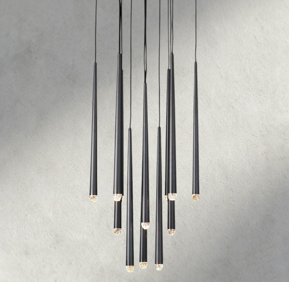 Aqaitaiva Round Chandelier 18", 24", 30", 48" - GILDLAMPS