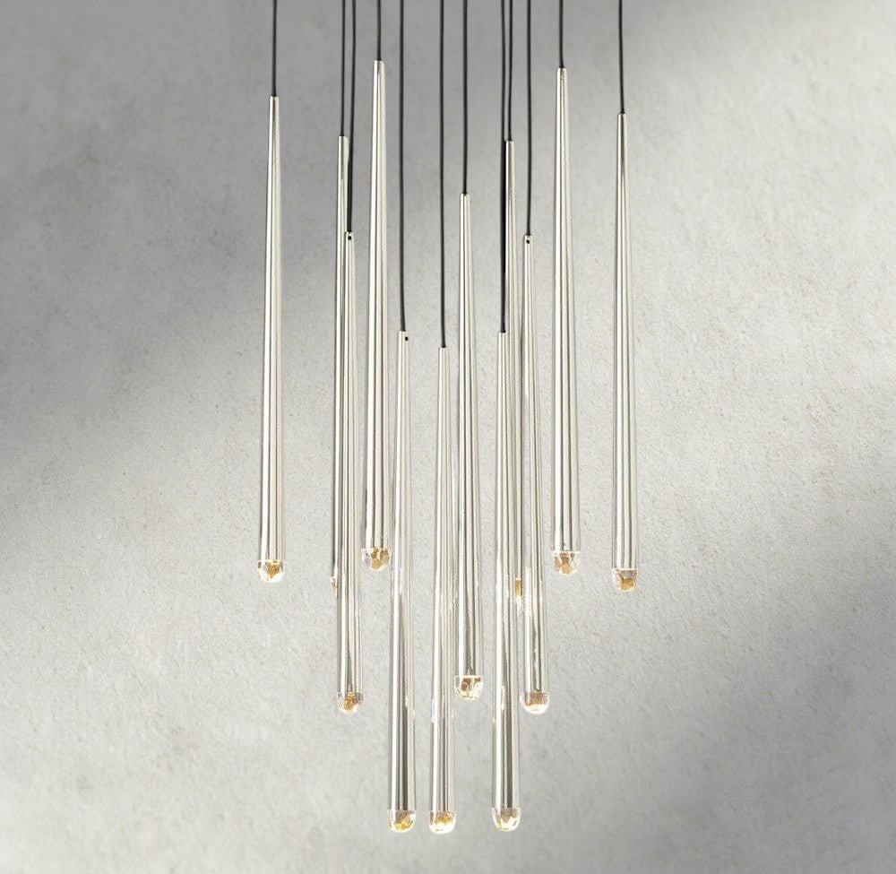 Aqaitaiva Round Chandelier 18", 24", 30", 48" - GILDLAMPS