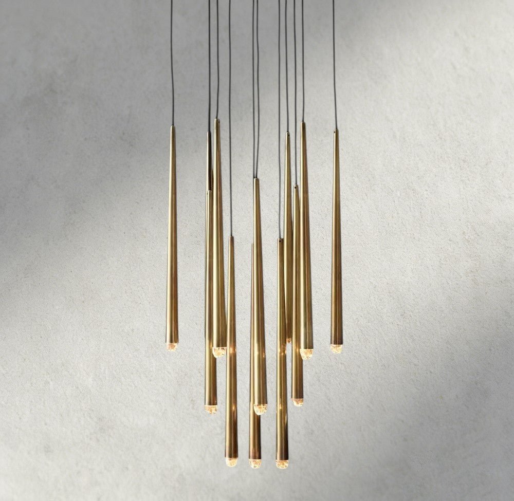 Aqaitaiva Round Chandelier 18", 24", 30", 48" - GILDLAMPS
