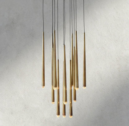 Aqaitaiva Round Chandelier 18", 24", 30", 48" - GILDLAMPS