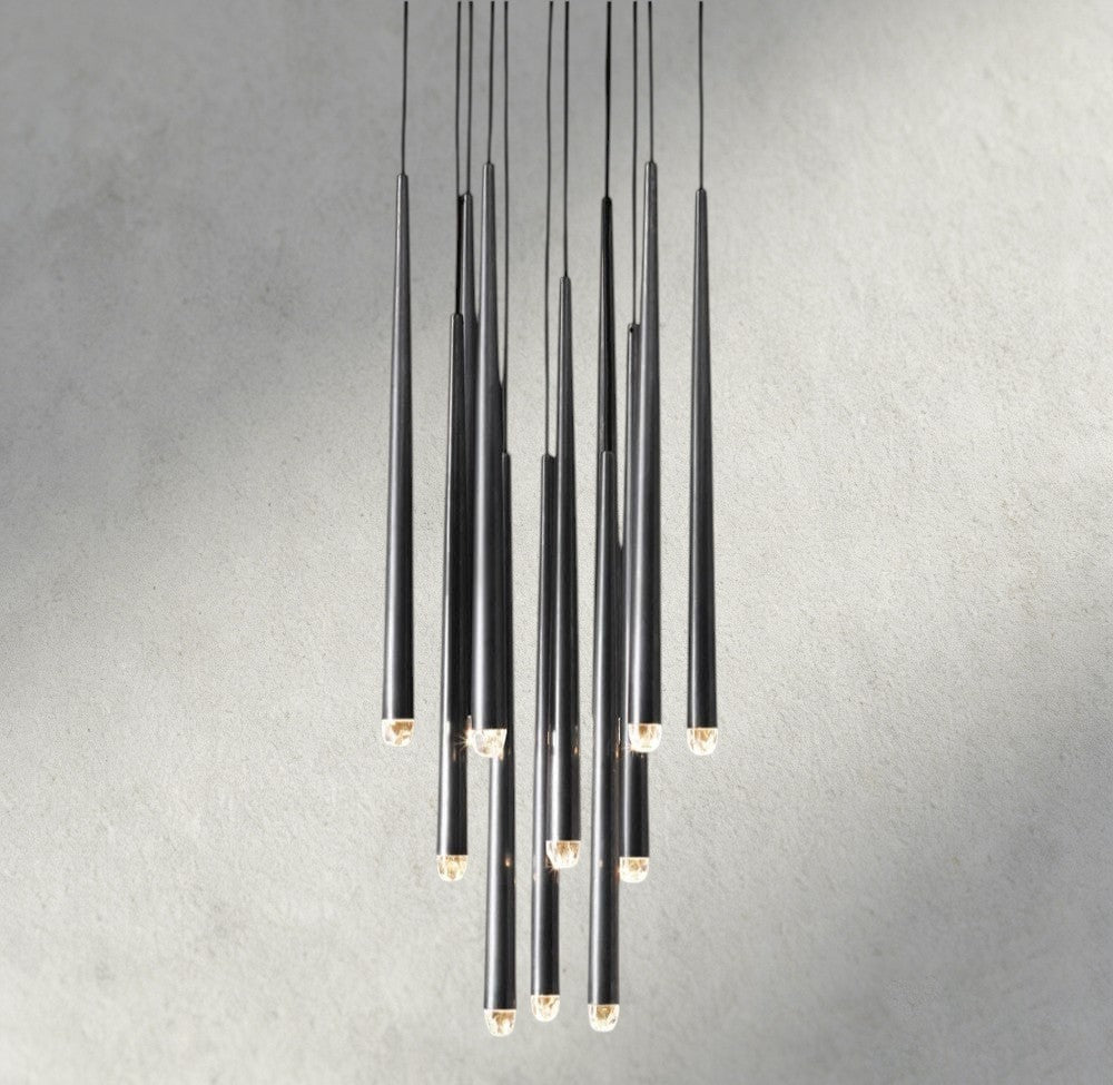 Aqaitaiva Round Chandelier 18", 24", 30", 48" - GILDLAMPS