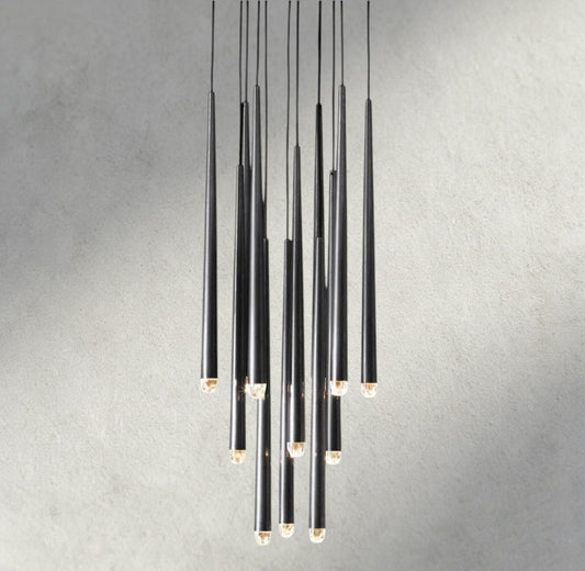 Aqaitaiva Round Chandelier 18", 24", 30", 48" - GILDLAMPS