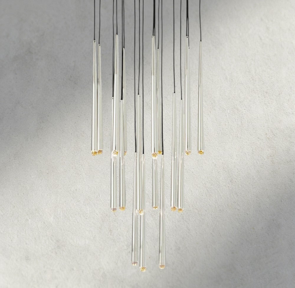 Aqaitaiva Round Chandelier 18", 24", 30", 48" - GILDLAMPS