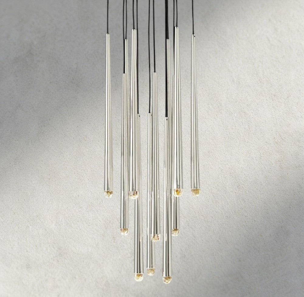 Aqaitaiva Round Chandelier 18", 24", 30", 48" - GILDLAMPS