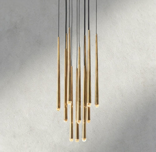 Aqaitaiva Round Chandelier 18", 24", 30", 48" - GILDLAMPS