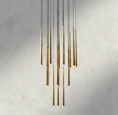 Aqaitaiva Round Chandelier 18", 24", 30", 48" - GILDLAMPS
