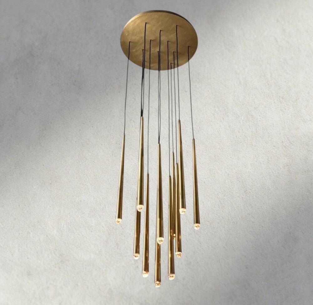 Aqaitaiva Round Chandelier 18", 24", 30", 48" - GILDLAMPS