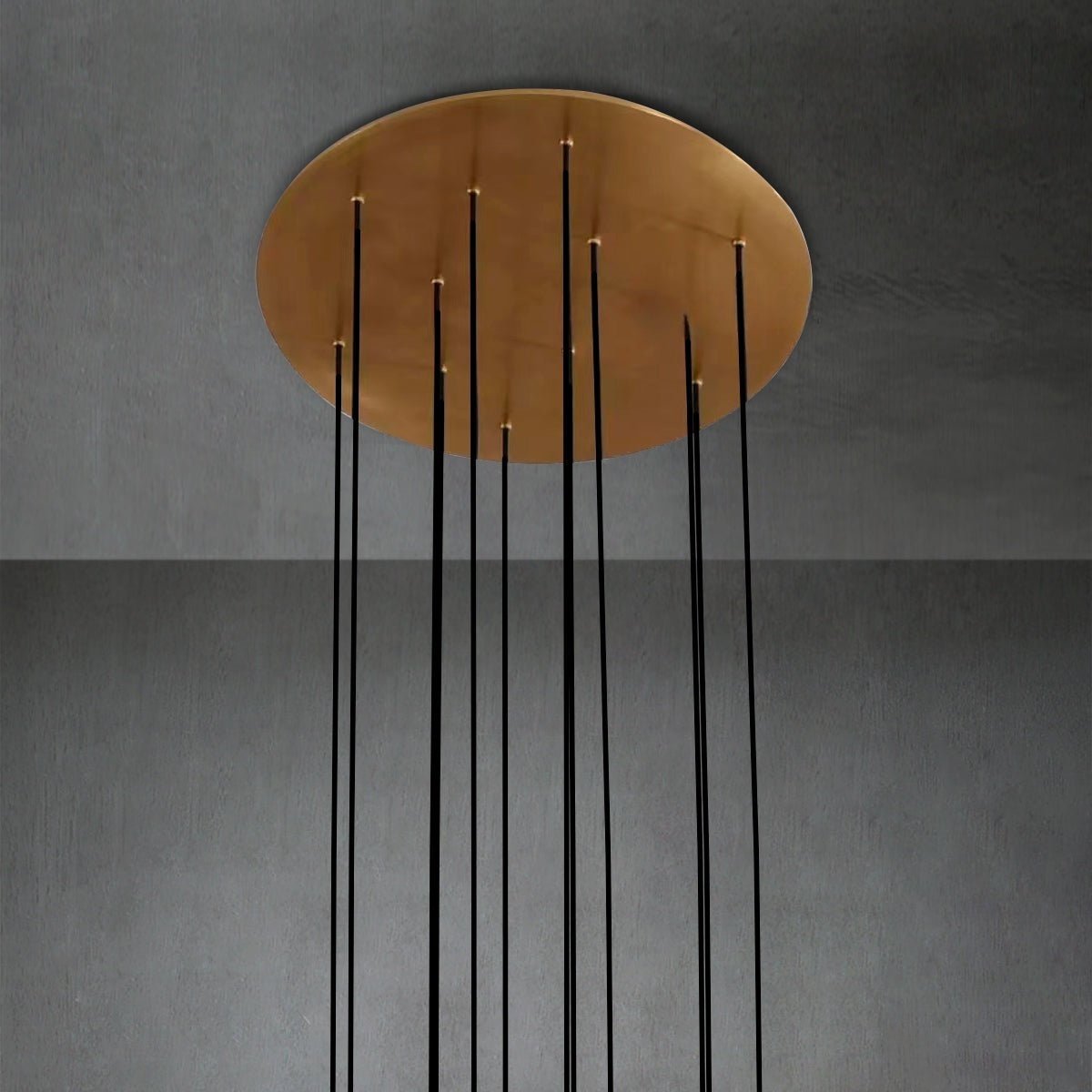 Aquitain Modern Round Chandelier 18" - GILDLAMPS