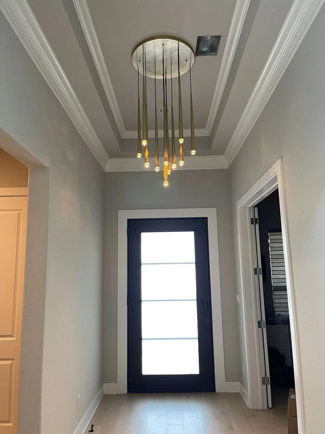 Aquitain Round Chandelier 24" 30" 48" - GILDLAMPS