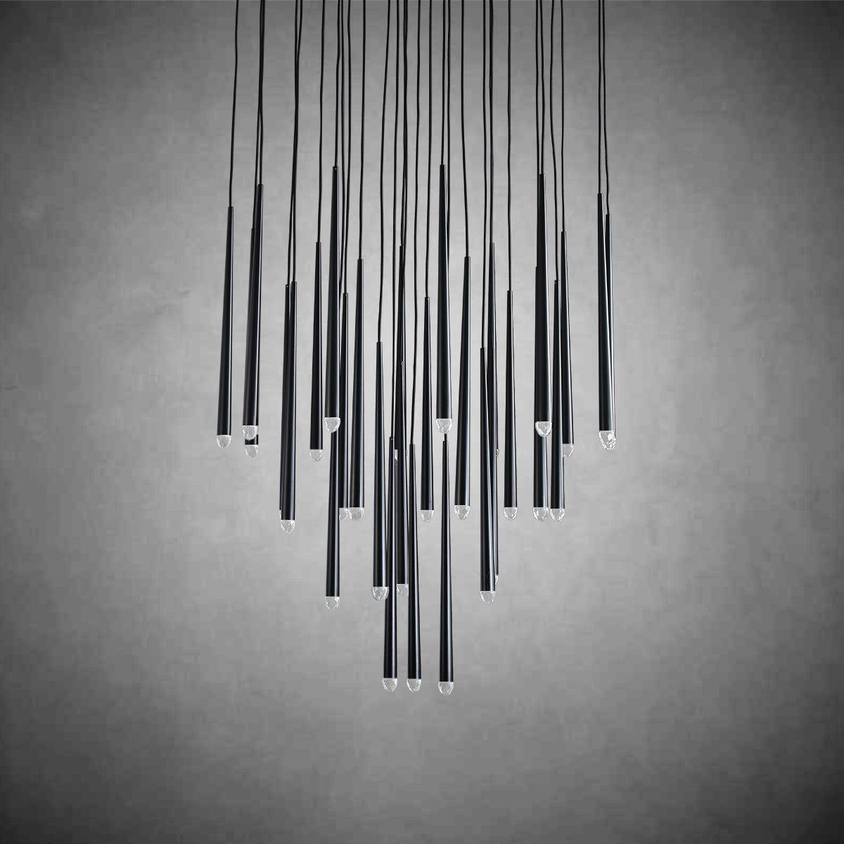 Aquitain Round Chandelier 24" 30" 48" - GILDLAMPS