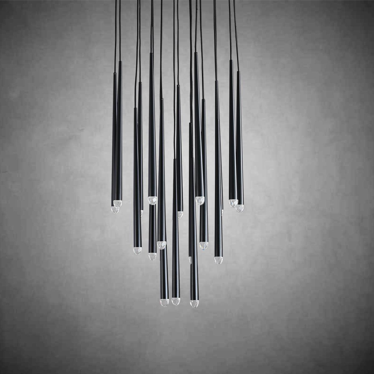 Aquitain Round Chandelier 24" 30" 48" - GILDLAMPS