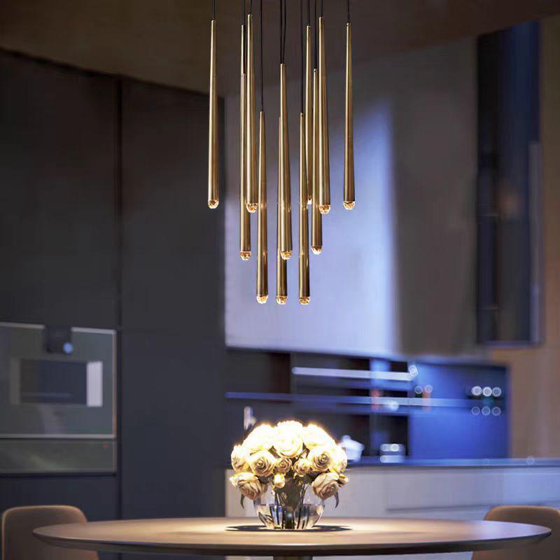 Aquitain Round Chandelier 24" 30" 48" - GILDLAMPS