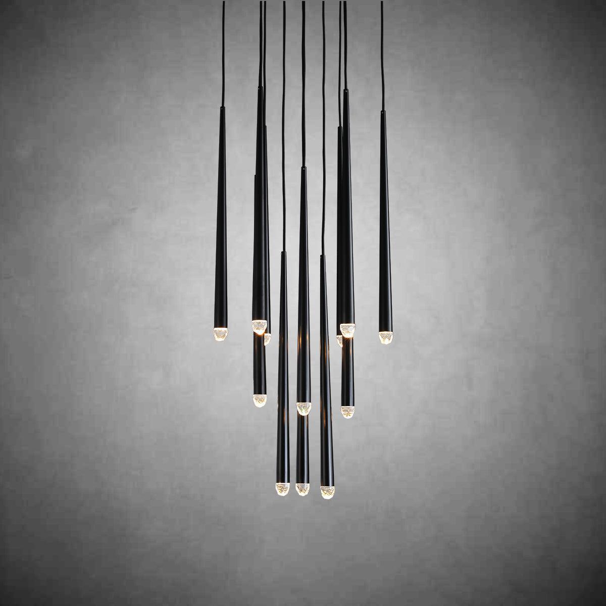 Aquitain Round Chandelier 24" 30" 48" - GILDLAMPS