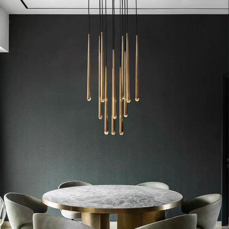 Aquitain Round Chandelier 24" 30" 48" - GILDLAMPS