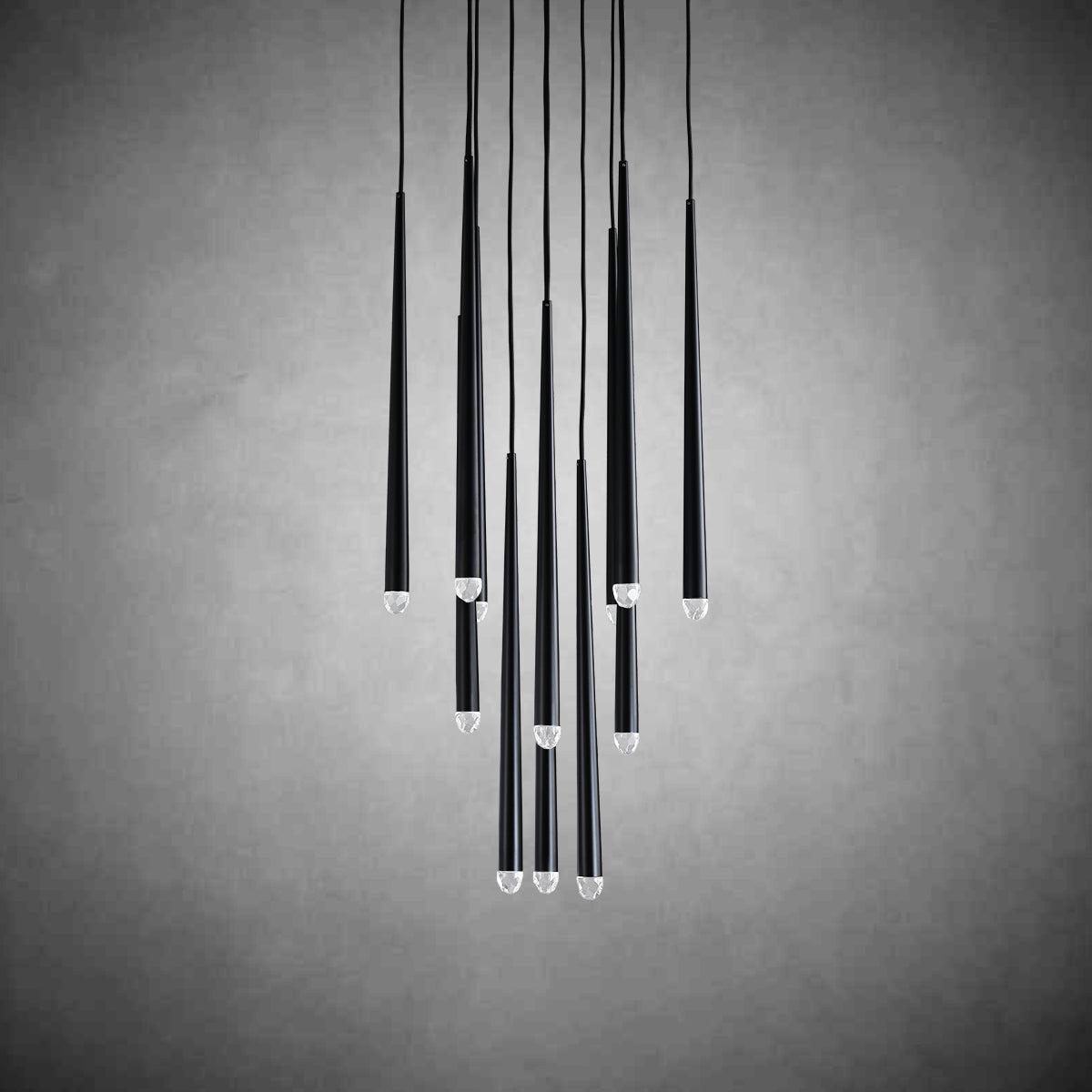 Aquitain Round Chandelier 24" 30" 48" - GILDLAMPS