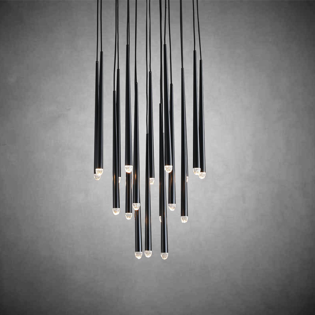 Aquitain Round Chandelier 24" 30" 48" - GILDLAMPS