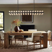 Reger Crystal Rectangular Chandelier 54'' 72"