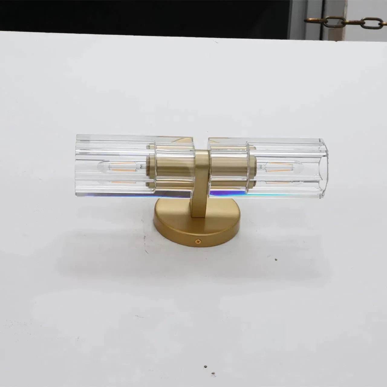Arcachen Crystal Linear Wall Sconce 13"H - GILDLAMPS