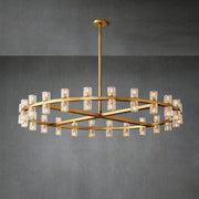 Arcachen Crystal Round Chandelier 48" - GILDLAMPS
