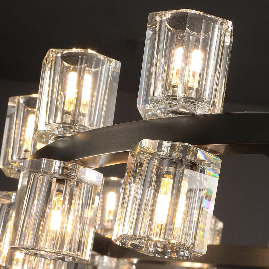 Arcachen Crystal Round Chandelier 60" - GILDLAMPS