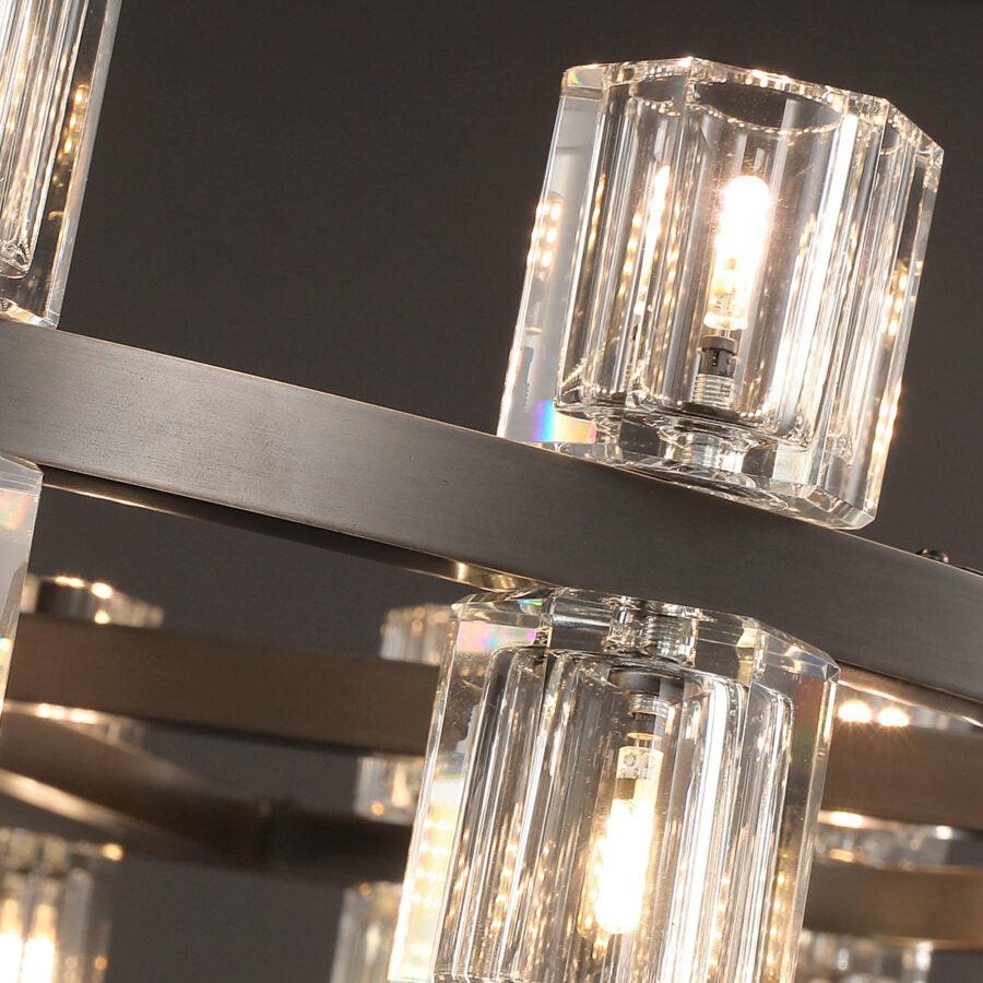 Arcachen Crystal Round Chandelier 60" - GILDLAMPS
