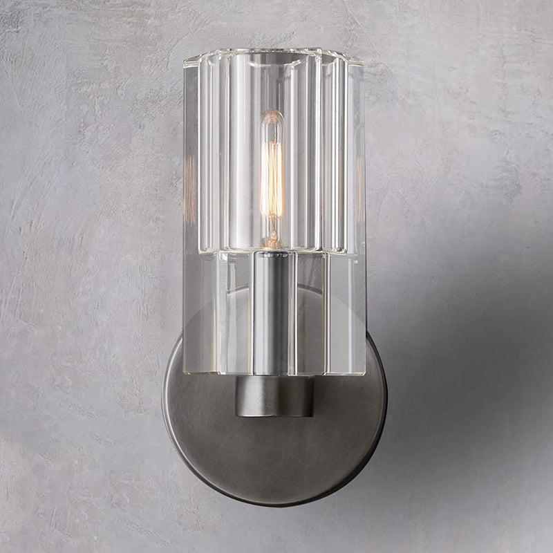 Arcachen Crystal Wall Sconce 9"H - GILDLAMPS