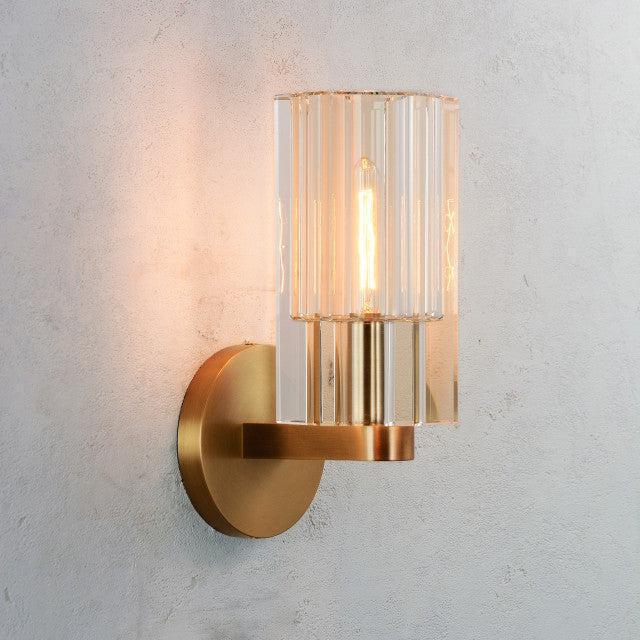 Arcachen Crystal Wall Sconce 9"H - GILDLAMPS