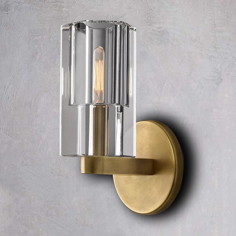 Arcachen Crystal Wall Sconce 9"H - GILDLAMPS